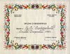 DIPLOMA DI BENEMERENZA 1993